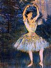 Edgar Degas Dancer with Raised Arms painting